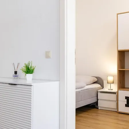 Lehastays - I 4 Einzelbetten Apartment Leipzig